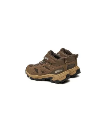 Bocanci trekking dama  304103568, Piele ecologica, Maro, Maro