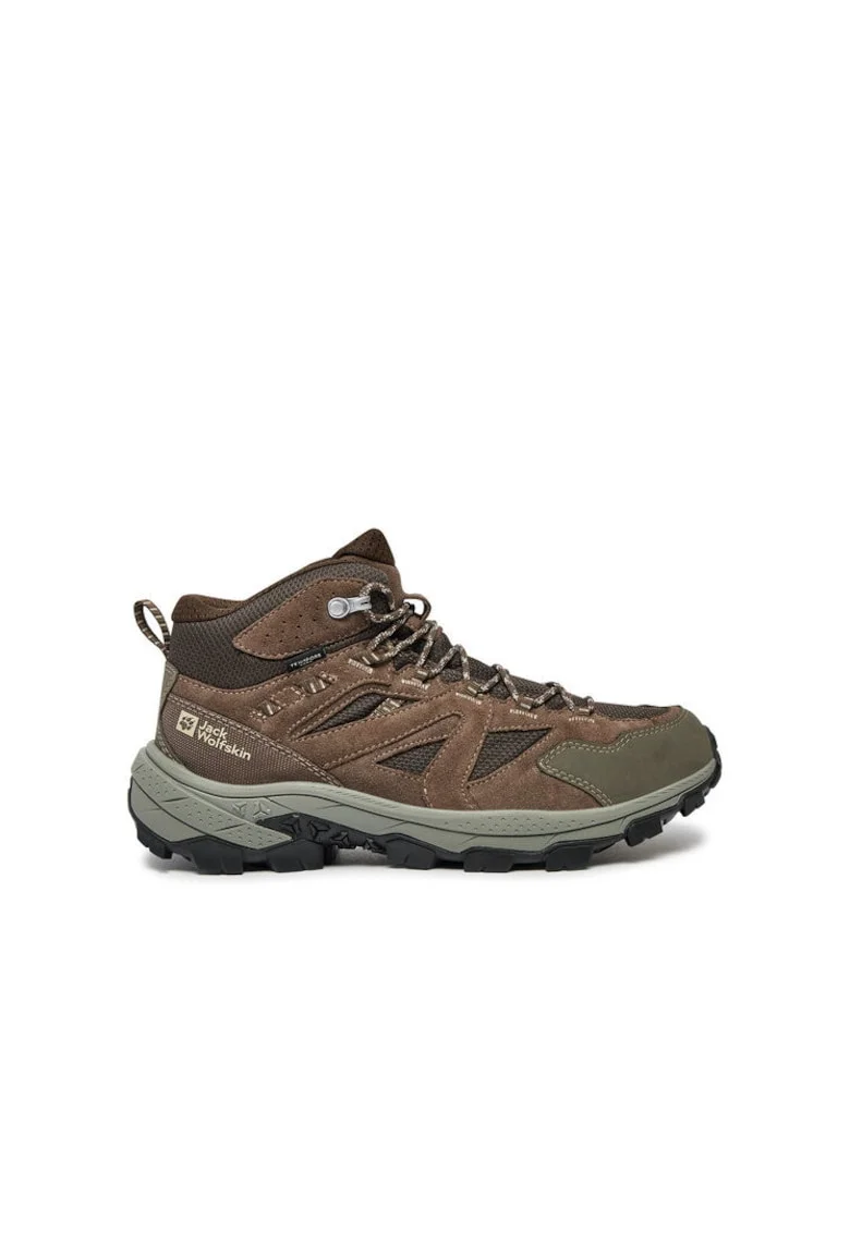 Bocanci trekking barbati  303952723, Piele ecologica, Maro, Maro