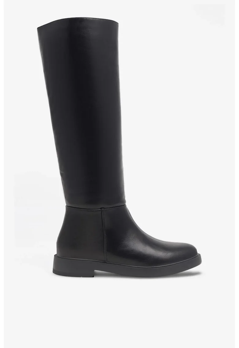 Cizme dama  5905588116585, Sintetic, Negru, Negru