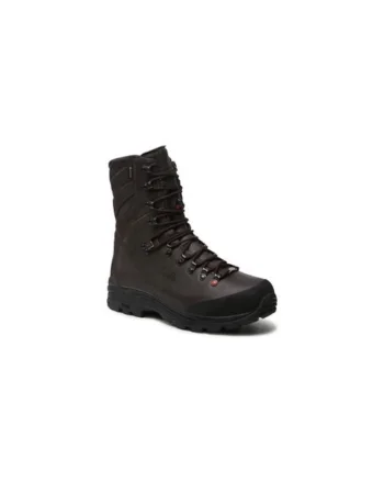 Bocanci trekking barbati  301063315, Piele naturala, 42 EU, Maro