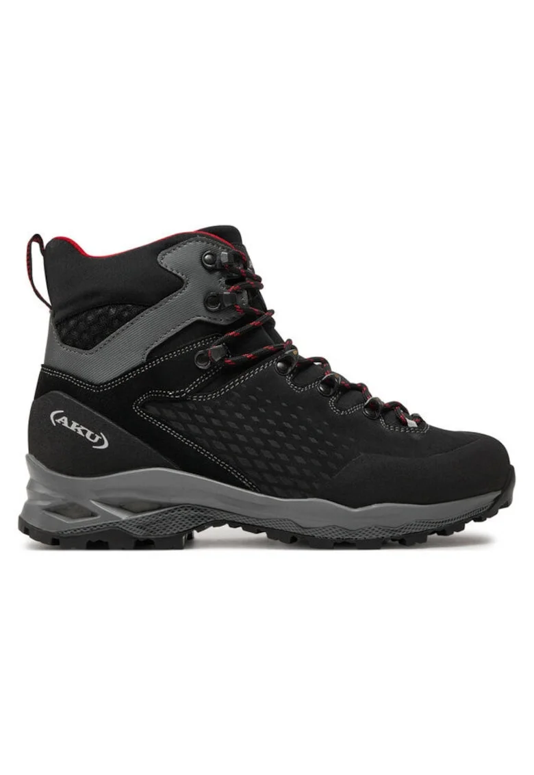 Bocanci trekking barbati  303438289, Sintetic, Gri, Gri