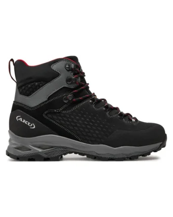 Bocanci trekking barbati  303438289, Sintetic, Gri, Gri
