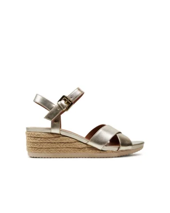 Espadrile dama  303465889, Piele naturala, Auriu, Auriu
