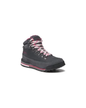 Bocanci trekking dama  209117592, Piele naturala, Gri, Gri