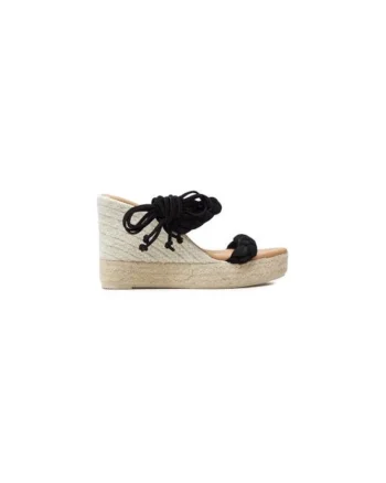 Espadrile dama  304059131, Piele naturala, Negru, Negru