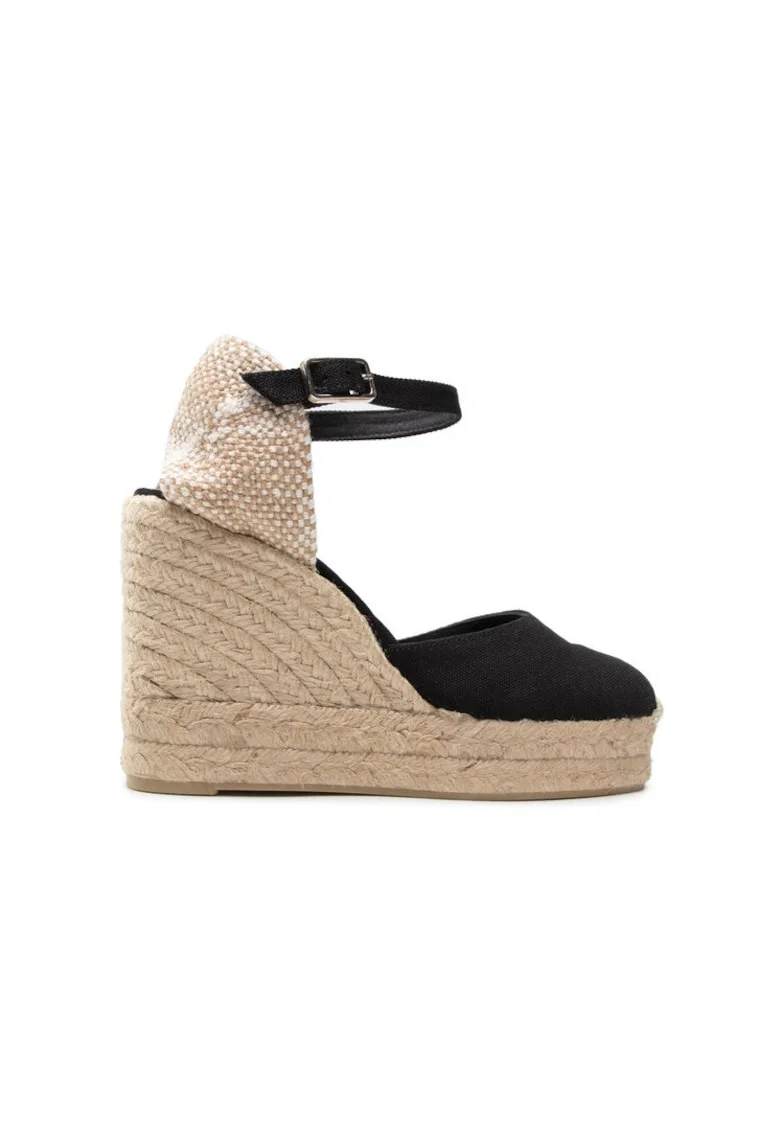 Espadrile dama  300278970, Textil, Negru, Negru