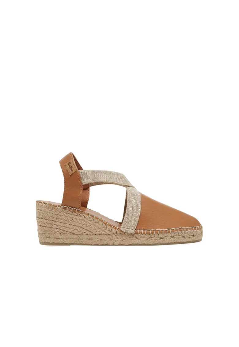Espadrile dama  305032362, Piele naturala, Maro, Maro