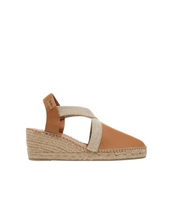 Espadrile dama  305032362, Piele naturala, Maro, Maro