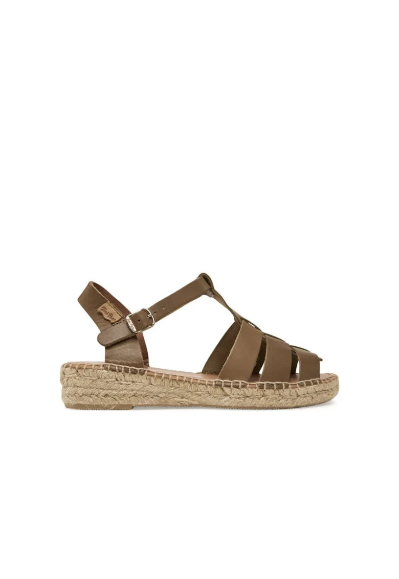 Espadrile dama  305031952, Piele naturala, Maro, Maro
