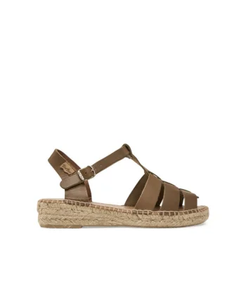 Espadrile dama  305031952, Piele naturala, Maro, Maro
