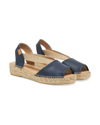 Espadrile dama  textil, albastru,