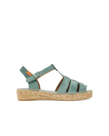Espadrile dama  305031860, Piele naturala, Albastru, Albastru