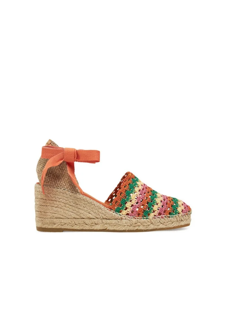Espadrile dama  305032102, Textil, Multicolor, Multicolor