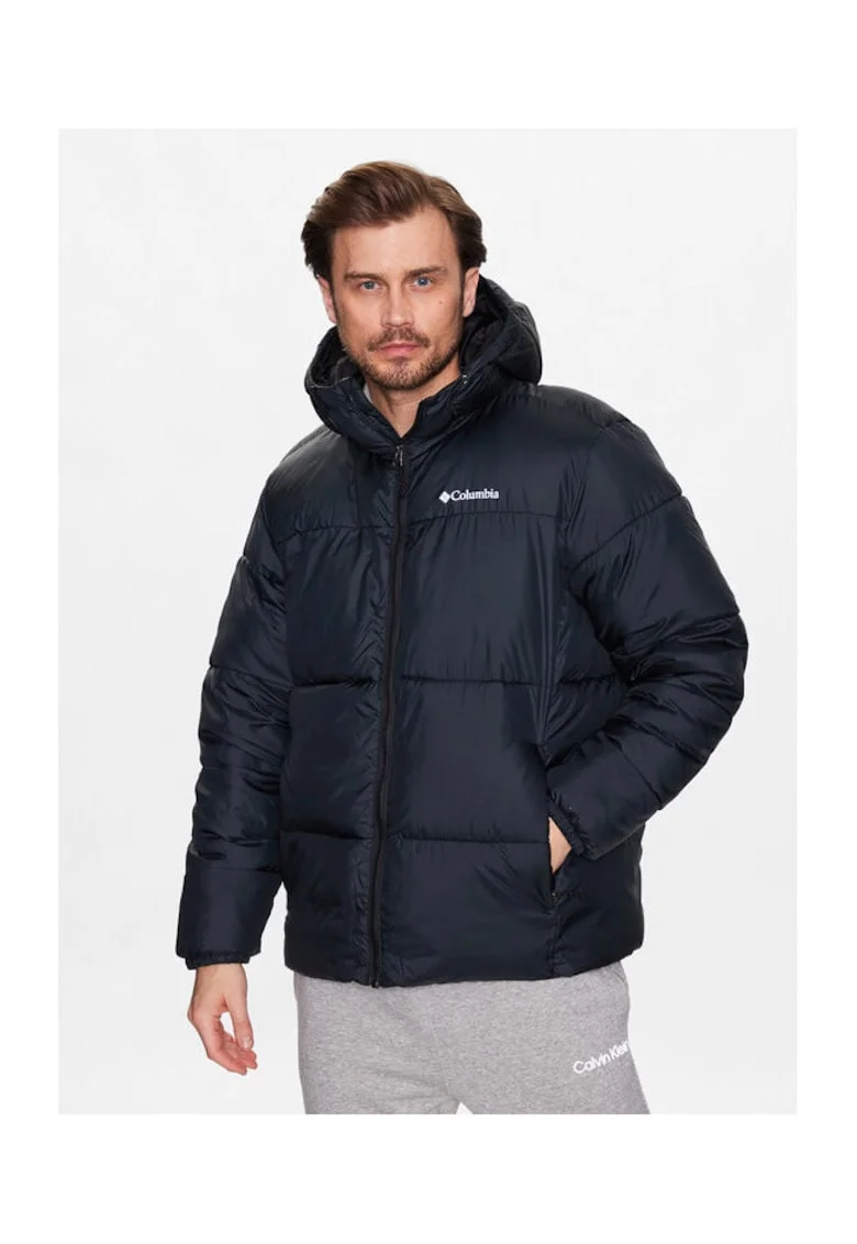 Geaca barbati,  300321959, Poliester, 2XL INTL, Negru
