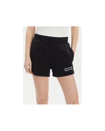 Pantaloni scurti dama,  303651893, Bumbac, Negru, Negru