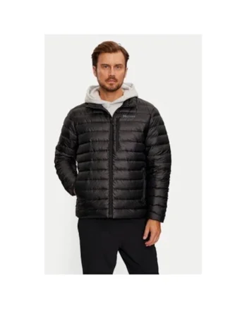Geaca barbati,  304108631, Poliester reciclat, Negru, Negru