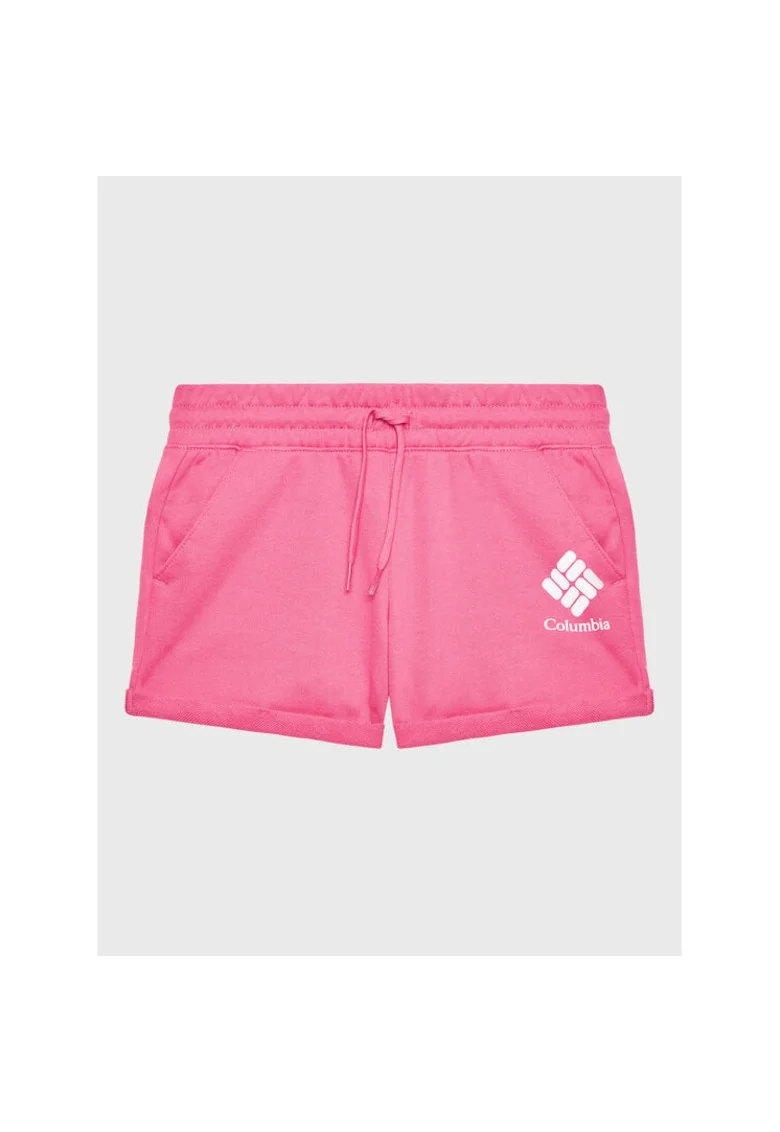 Pantaloni scurti fete,  301588184, Bumbac/Poliester, 134 CM, Roz
