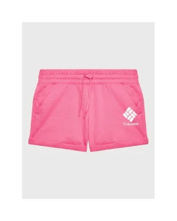 Pantaloni scurti fete,  301588184, Bumbac/Poliester, 134 CM, Roz