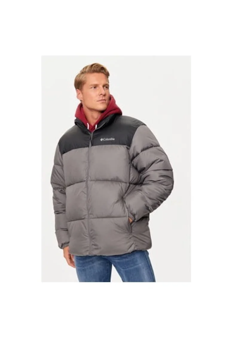 Geaca barbati,  303982492, Poliester, 2XL INTL, Gri