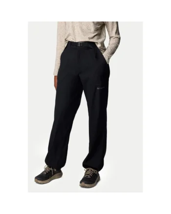 Pantaloni dama,  303980924, Nylon, Negru, Negru