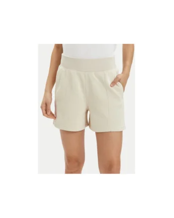 Pantaloni scurti dama,  303384791, Bumbac/Poliester, Alb, Alb
