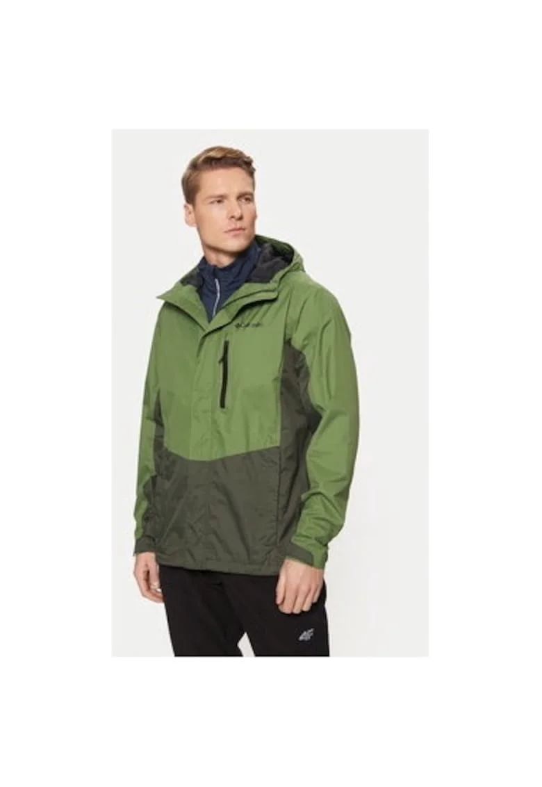 Geaca barbati,  303983031, Nylon, Verde, Verde