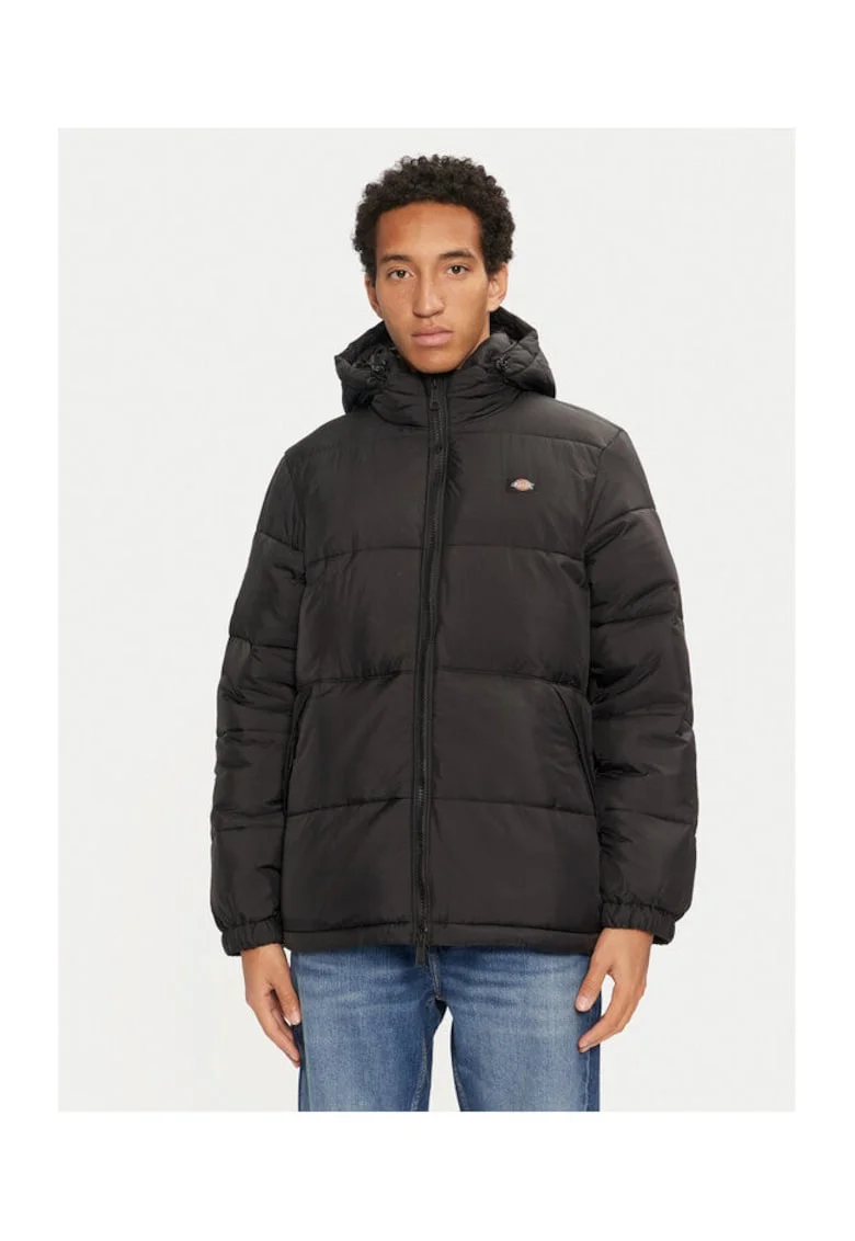 Geaca barbati,  304439858, Poliamida, 2XL INTL, Negru