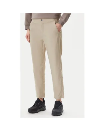 Pantaloni dama,  304694783, Nylon, Bej, Bej