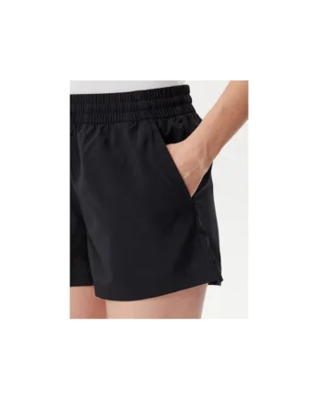 Pantaloni scurti dama,  304695001, Poliester, Negru, Negru