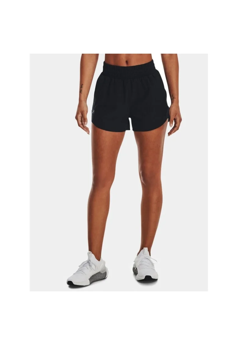 Pantaloni scurti dama,  303862534, Poliester, Negru, Negru
