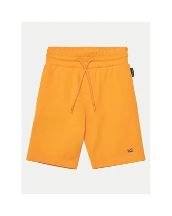 Pantaloni scurti baieti,  Bumbac, Portocaliu