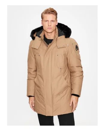 Geaca barbati,  303491437, Bumbac/Nylon, Maro, Maro