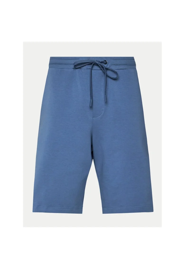 Pantaloni scurti barbati,  303703455, Bumbac, Albastru, Albastru