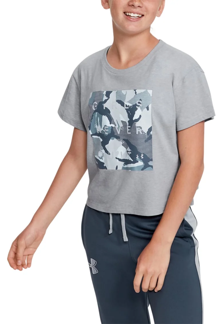Tricou pentru antrenament Rival, Gri/Albastru