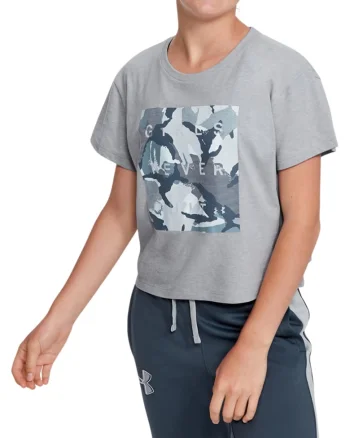 Tricou pentru antrenament Rival, Gri/Albastru
