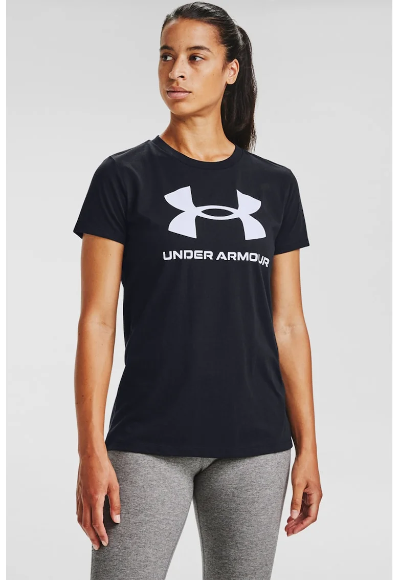 Tricou lejer Rival, Alb/Negru