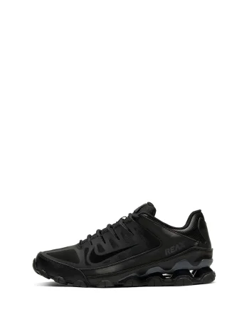 Pantofi Reax 8 TR cu insertii de piele pentru fitness, Onyx Black