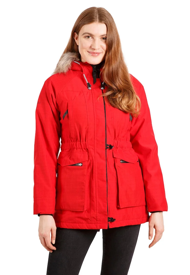 Geaca parka impermeabila Caption, Rosu