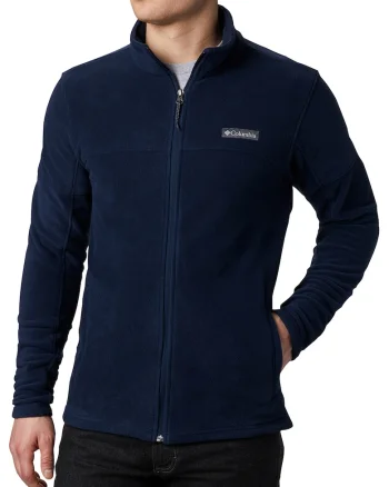 Bluza de trening din fleece cu fermoar, adecvata pentru teren accidentat Basin Trail™, Bleumarin