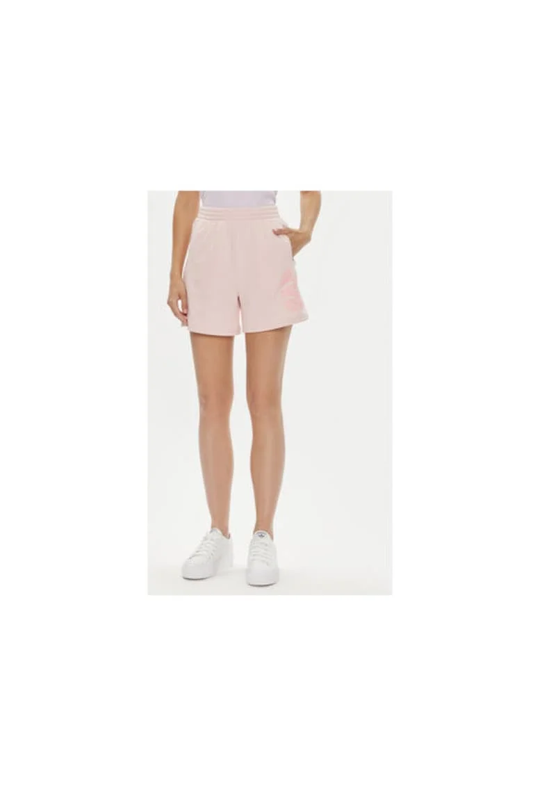 Pantaloni scurti dama,  304508530, Bumbac/Poliester, Roz, Roz