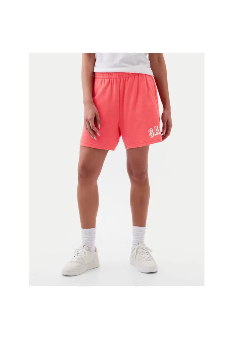 Pantaloni scurti dama,  304144615, Bumbac/Poliester, Multicolor, Multicolor
