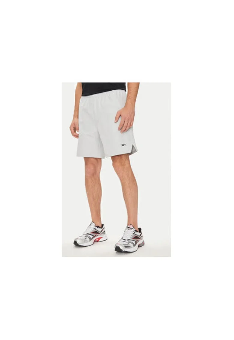 Pantaloni scurti barbati,  304552342, Poliester, Gri, Gri