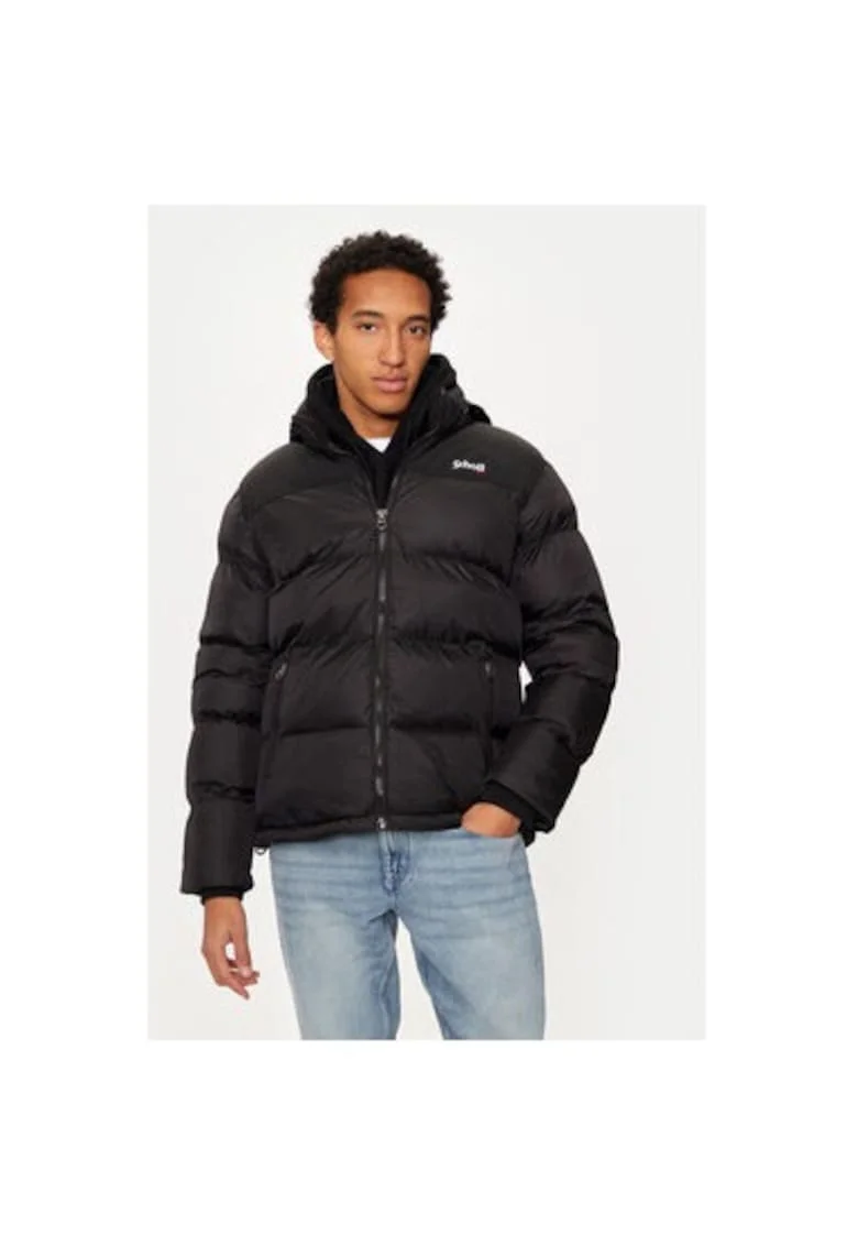 Geaca barbati,  304870064, Nylon, Negru, Negru