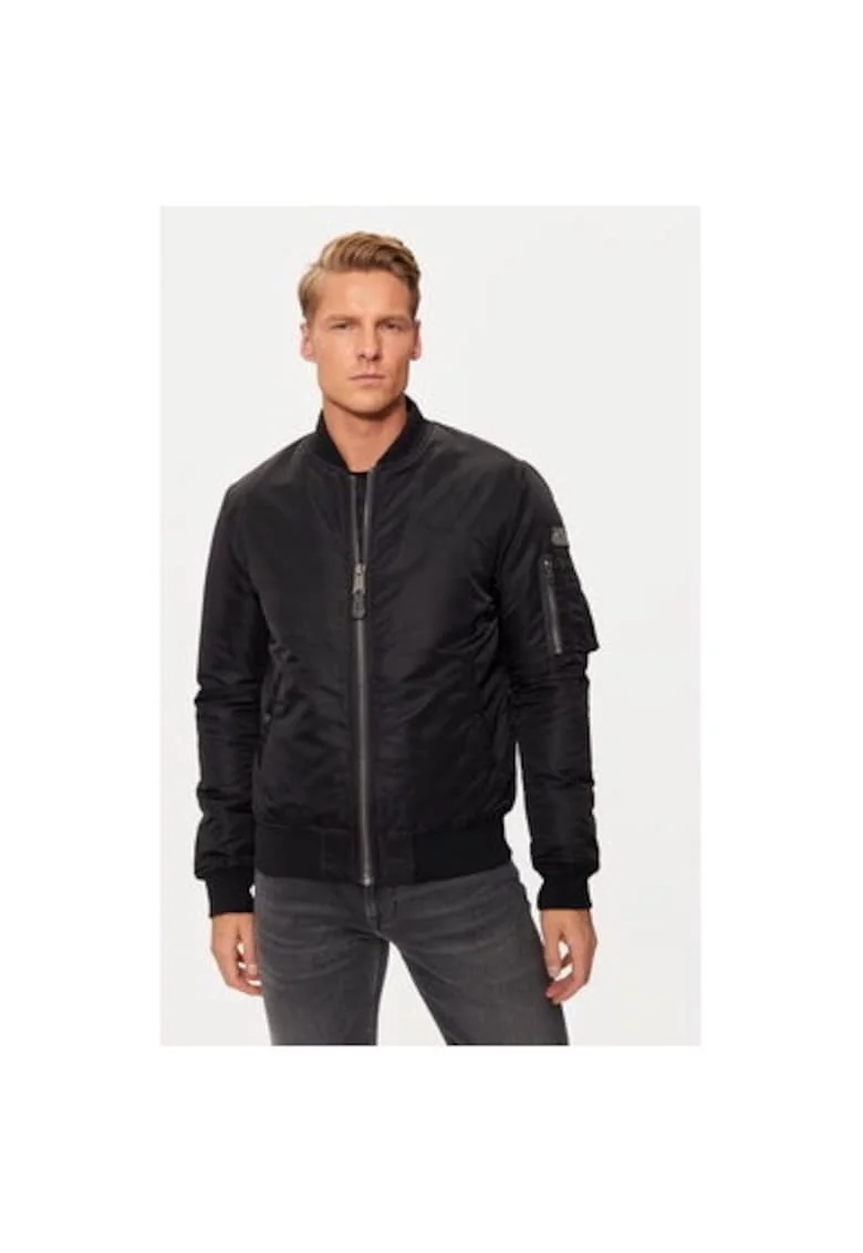 Geaca barbati,  304869280, Nylon, S INTL, Negru