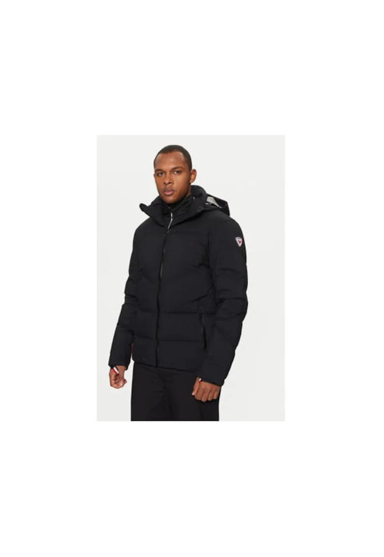Geaca ski barbati,  304735943, Nylon, Negru, Negru