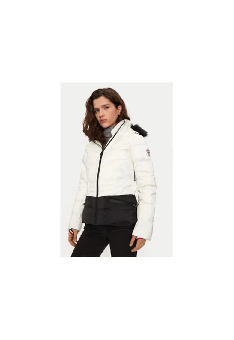 Geaca ski dama,  304735639, Poliamida, Alb, Alb