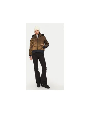 Geaca ski dama,  304735677, Poliamida, Auriu, Auriu