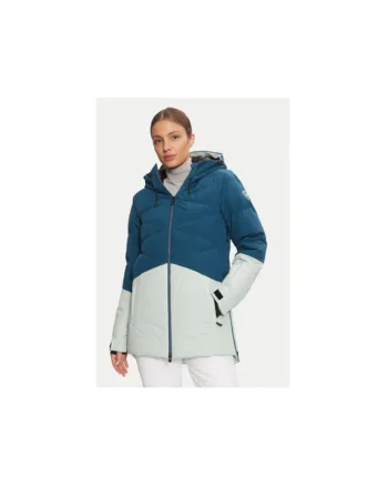 Geaca ski dama,  304735325, Poliester reciclat, Albastru, Albastru