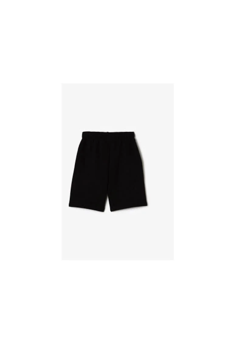 Pantaloni scurti baieti,  302364695, Bumbac/Poliester, Negru, Negru