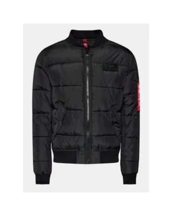 Geaca barbati,  303300777, Poliester, Negru, Negru